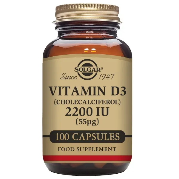 Vit d3 2200ui (55mcg.) 100 caps Solgar