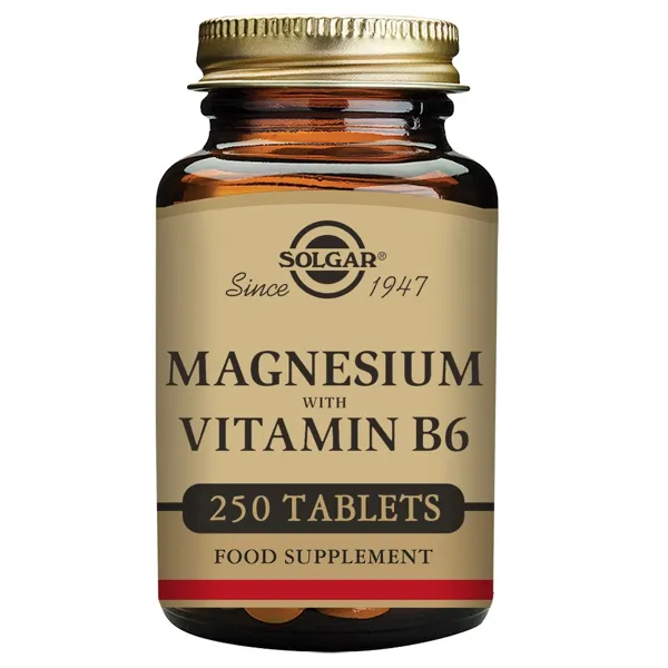Magnesio+vit b6 250 comp Solgar