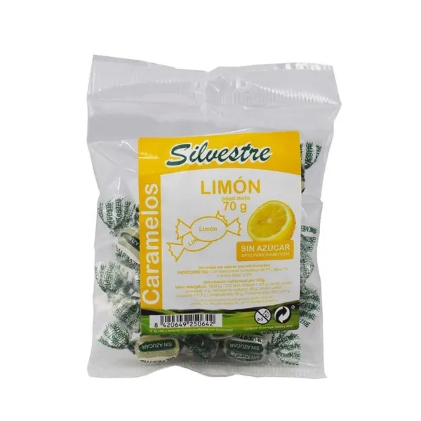 Limon caramelos s/a 70 g Silvestre