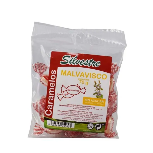 Malvavisco caramelos s/a 70 g Silvestre