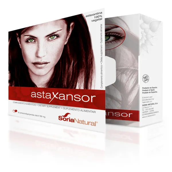 Astaxansor 790 mg x 30 perlas Soria