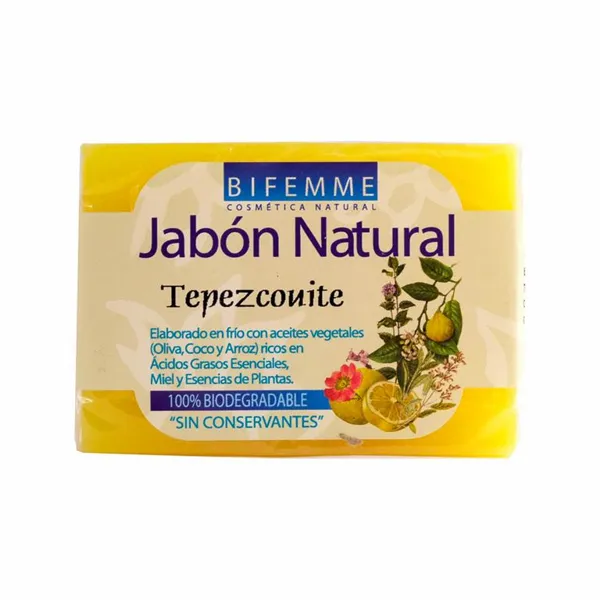 Jabon natur tepezcohuite 100 g Ynsadiet