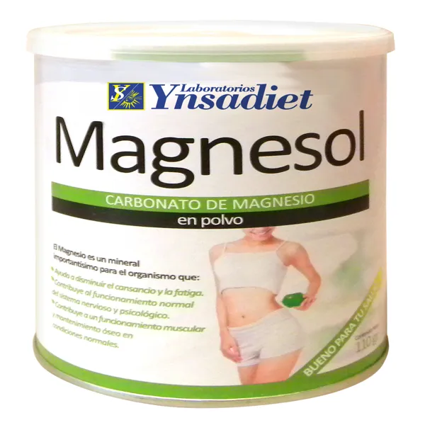 Magnesol carbonato de magnesio 110 g Ynsadiet