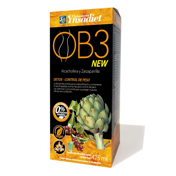 Ob 3 drenante 475 ml Ynsadiet