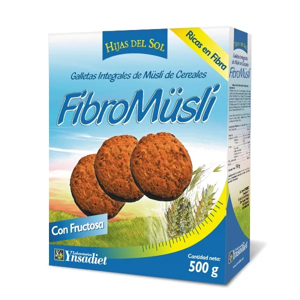 Fibromuesli con muesli de cereales  500 g Ynsadiet
