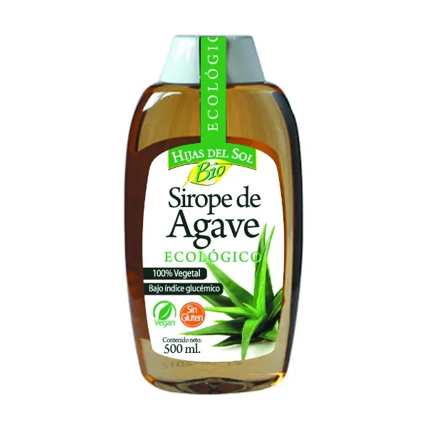 Sirope de agave bio 500 ml hijas del sol Ynsadiet