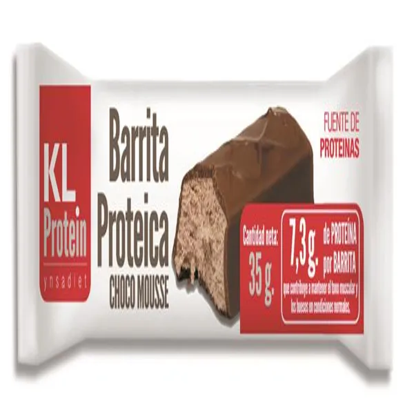 Caja 20 barritas choco mousse kl protein 35 g Ynsadiet