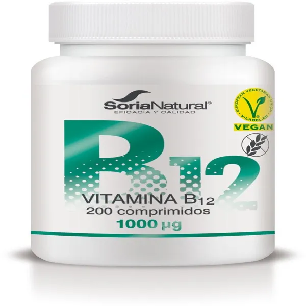 Vitamina b12 200 comp x 250 mg lib prolongada Soria
