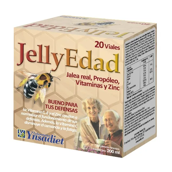 Jelly edad 0% azucar 20 viales Ynsadiet