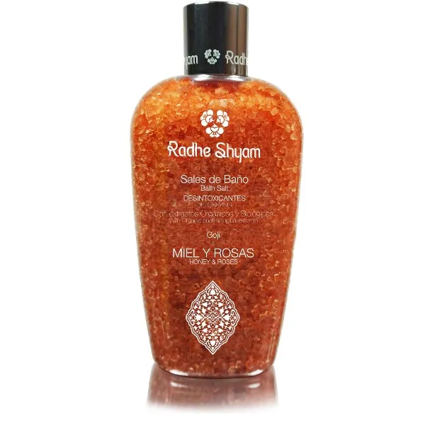 Sales baño miel rosas 330 g Radhe