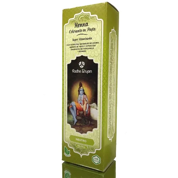 Henna en pasta neutro 200 ml Radhe