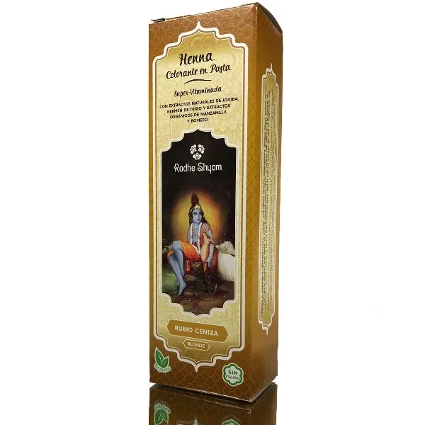 Henna pasta rubio ceniza radhe 200 ml Radhe