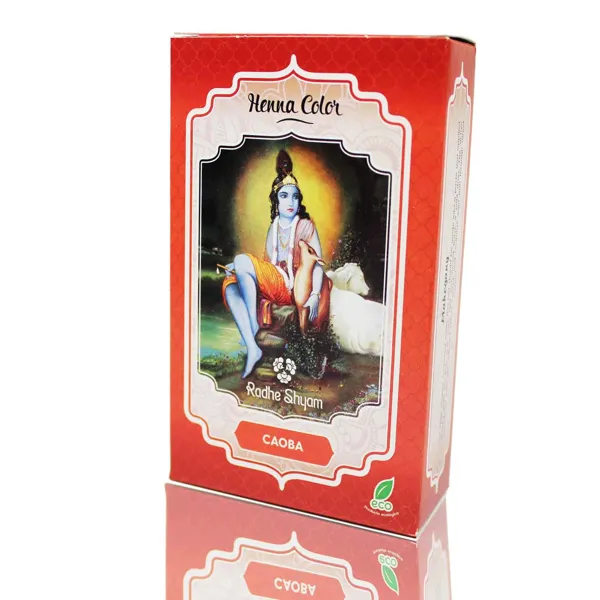 Henna caoba polvo radhe shyam 100 gr Radhe