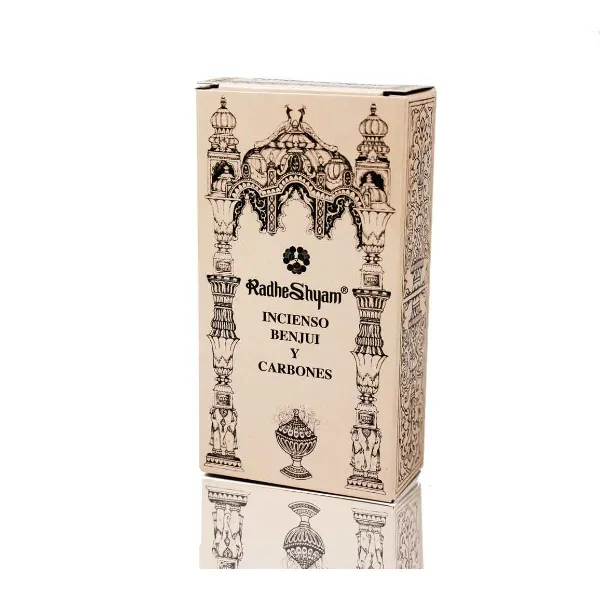 Incienso benjui y carbones radhe 100 g Radhe