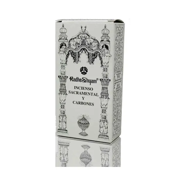 Incienso sacramental y carbones radhe 100 g Radhe