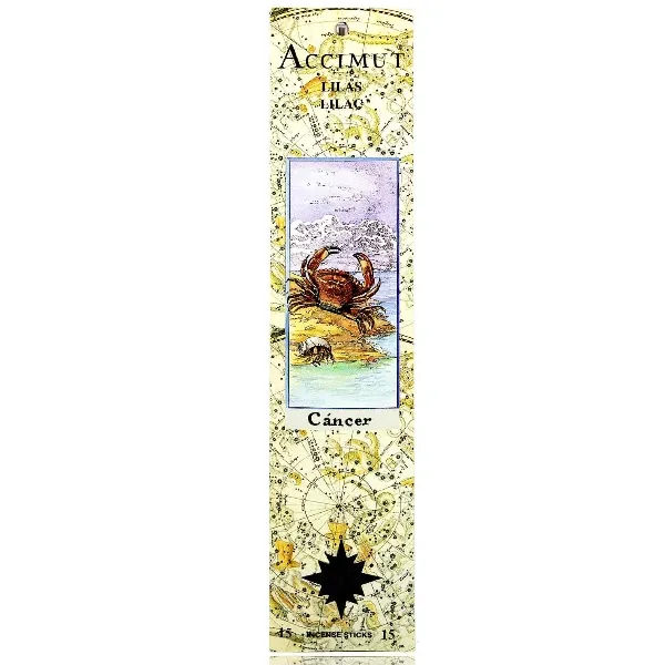 Incienso stick accimut cancer lilas Radhe