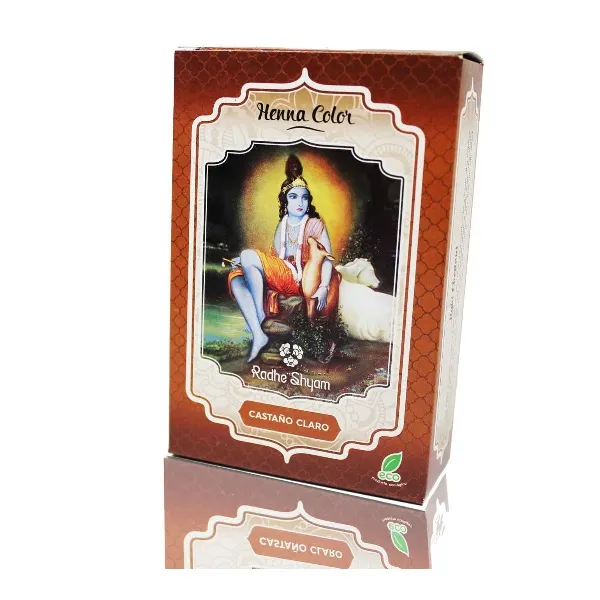 Henna radhe castaño claro polvo 100 gr Radhe