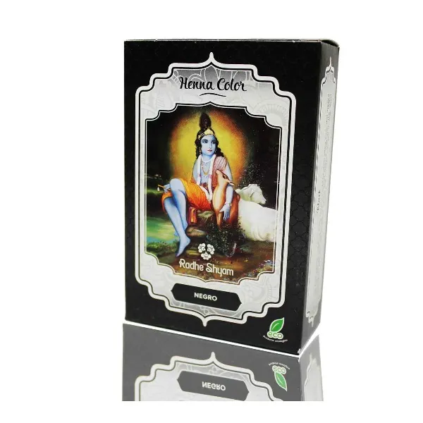 Henna negro polvo radhe shyam 100 gr Radhe