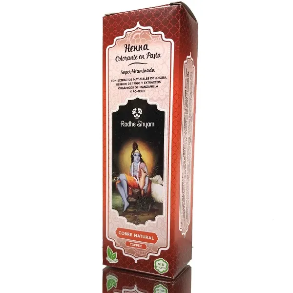 Henna pasta cobre natural radhe 200 ml Radhe