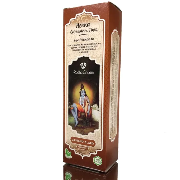 Henna pasta castaño claro radhe 200 ml Radhe