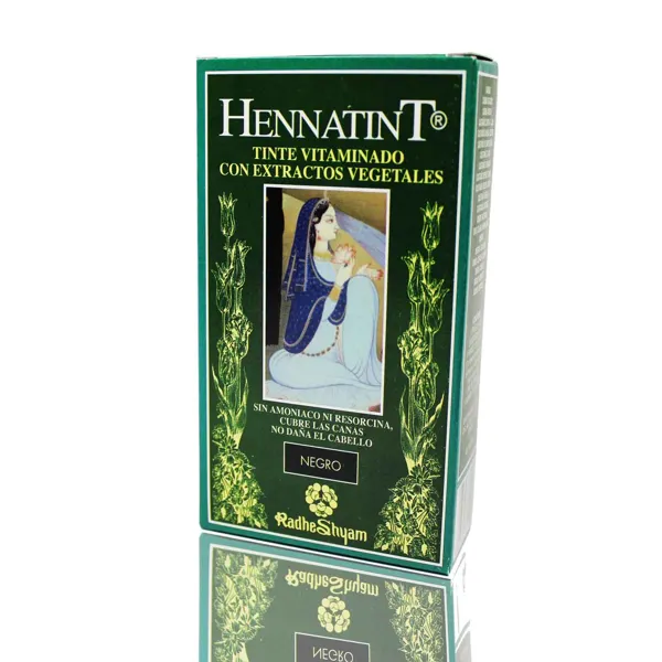 Hennatint negro radhe shyam 120 ml Radhe