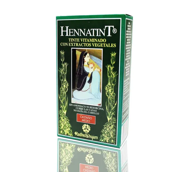 Hennatint castaño medio radhe 120 ml Radhe