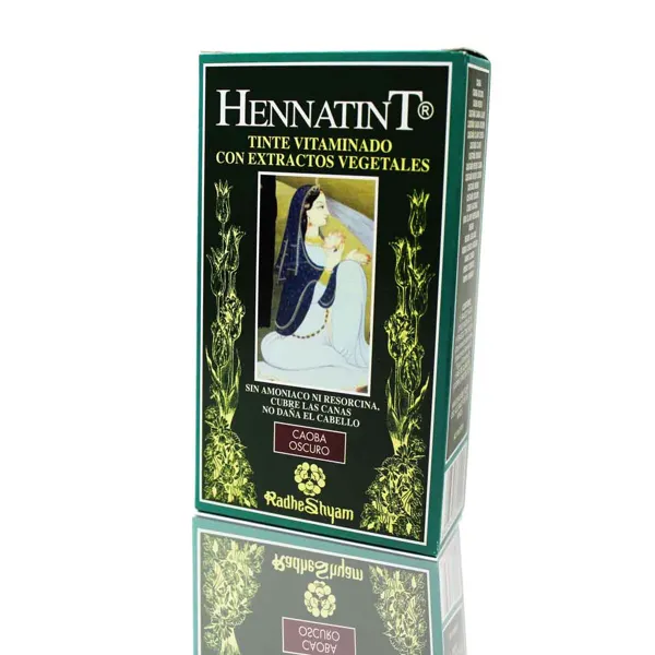 Hennatint caoba oscuro radhe 120 ml Radhe