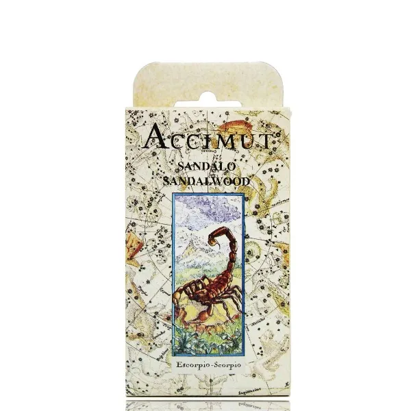Escorpio cono incienso accimut sandalo Radhe