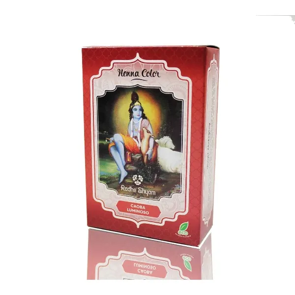 Henna radhe caoba luminoso polvo 100 g Radhe