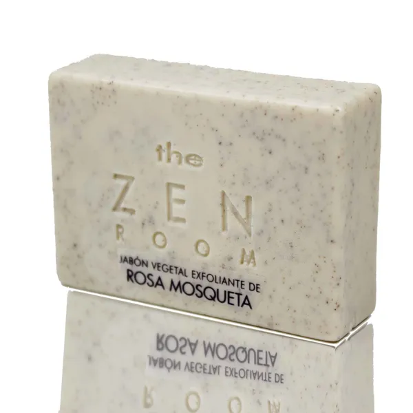 Jabon the zen room exfoliante rosa mosqueta Radhe