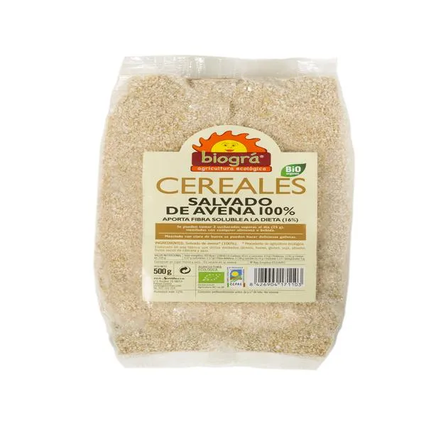 Salvado avena bio 500 g Biográ