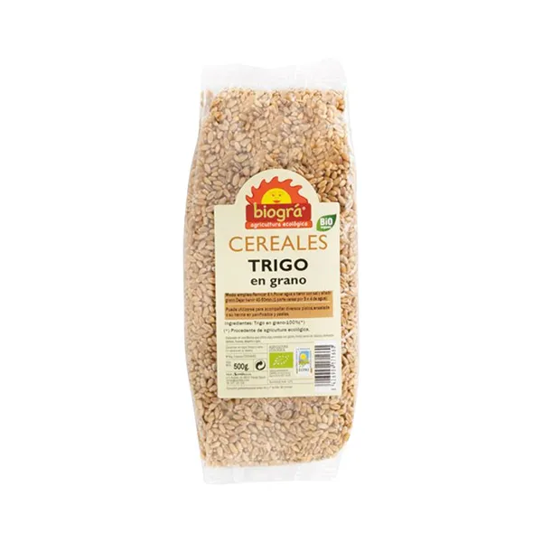 Trigo en grano 500 g biogra bio Biográ