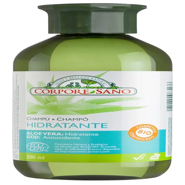 Champu hidratante aloe vera y goji 300 ml bio Corpore
