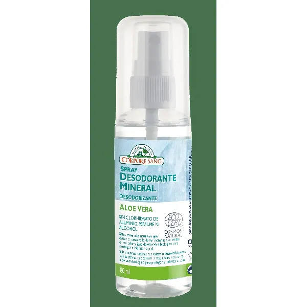 Desodorante spray alumbre cosmos 80 ml Corpore