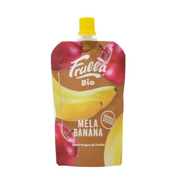 Pure manzana y platano bio 100 g Frulla