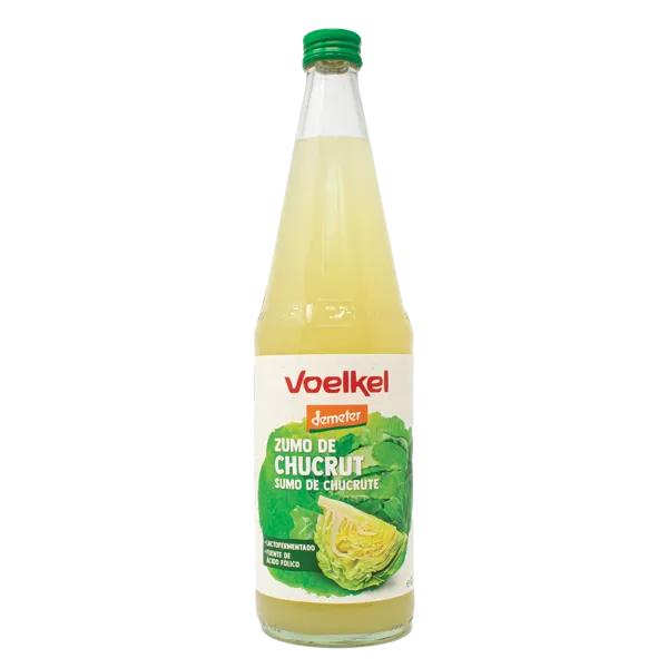 Zumo chucrut lactofermentado bio 700 ml Voelkel