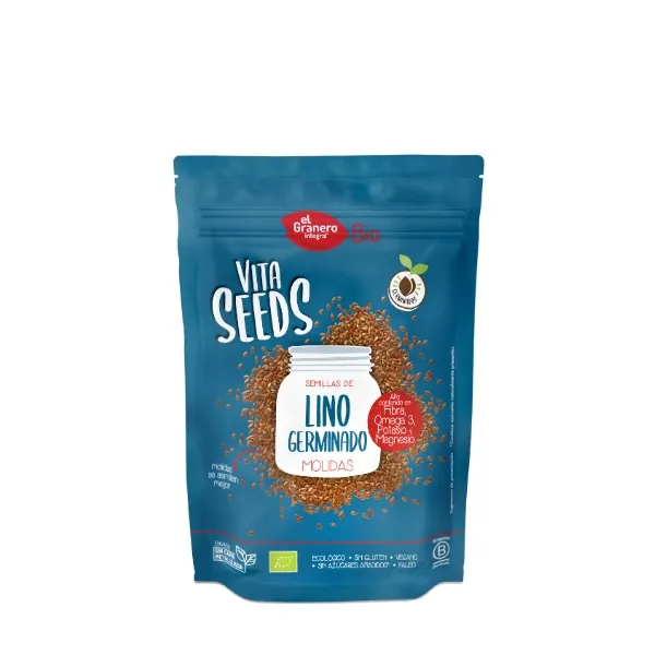 Vitaseeds lino germinados bio 200 g Granero