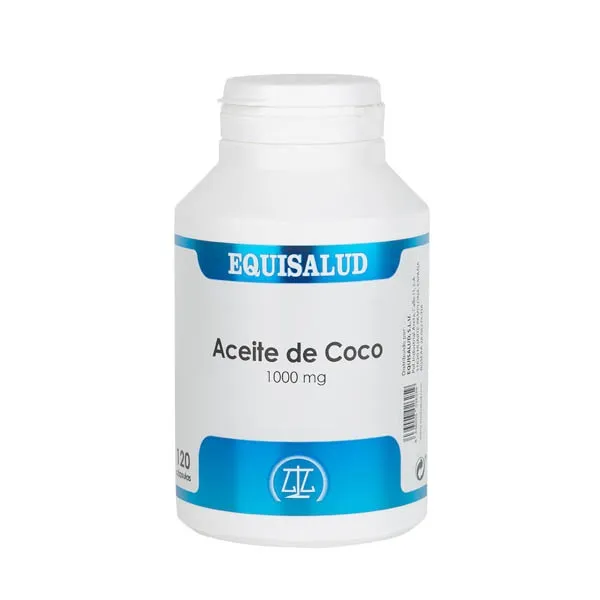 Aceite de coco  1000 mg 120 perlas Equisalud