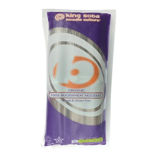 Pasta de trigo sarraceno sin gluten bio 250 g King soba
