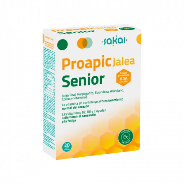 Proapic jalea senior 20 ampollas Sakai