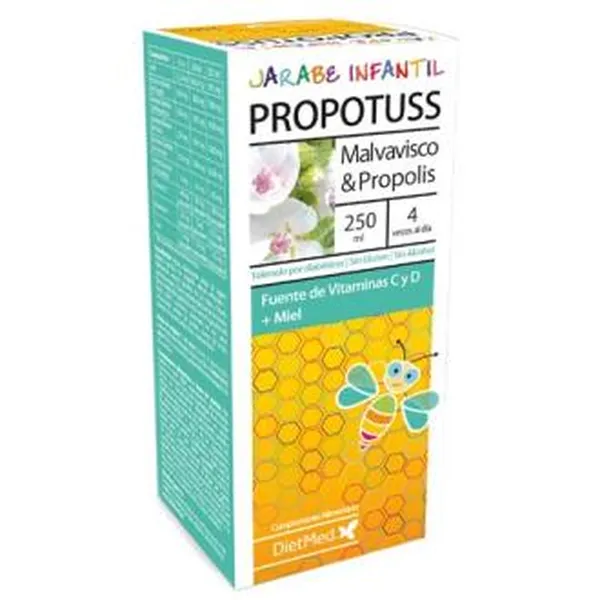 Propotuss infantil 250 ml jarabe Dietmed