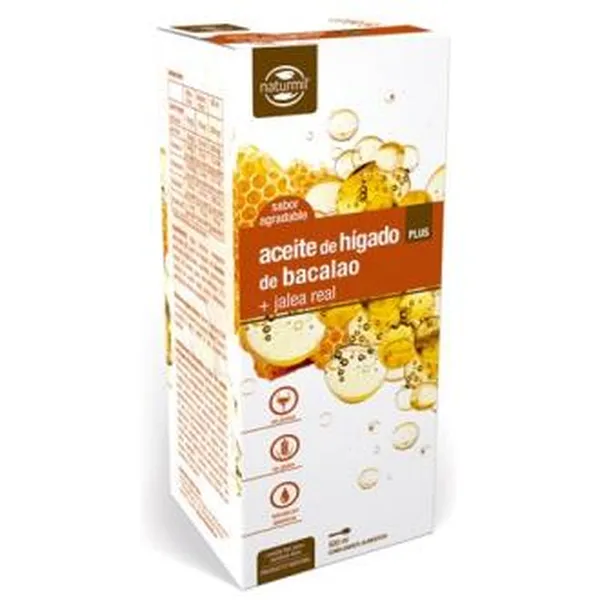 Aceite de higado de bacalao plus 500 ml Naturmil