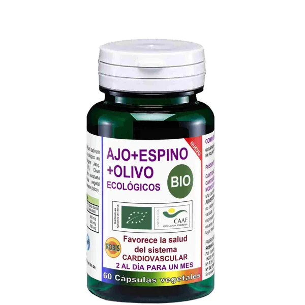 Ajo espino olivo 90 caps Robis