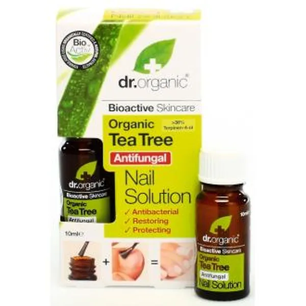 Solucion para uñas de arbol de te  10 ml Dr organic