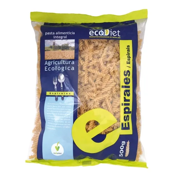 Espirales integrales ecodiet 500 g Novadiet
