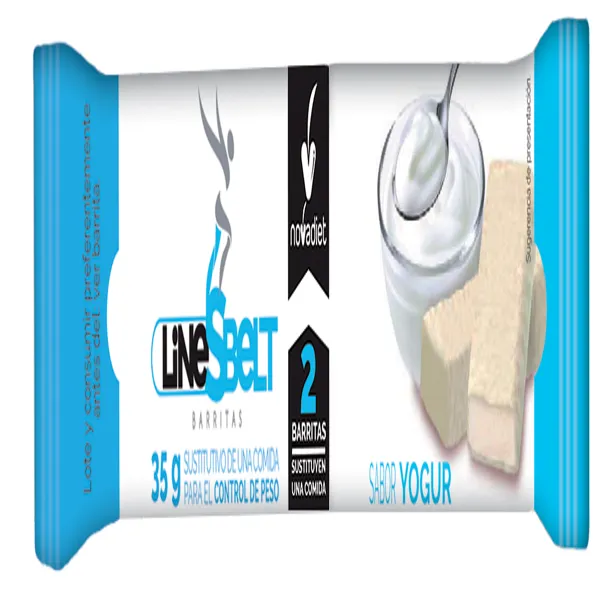 Caja 24 ud. line sbelt yogur barritas 35 g Novadiet