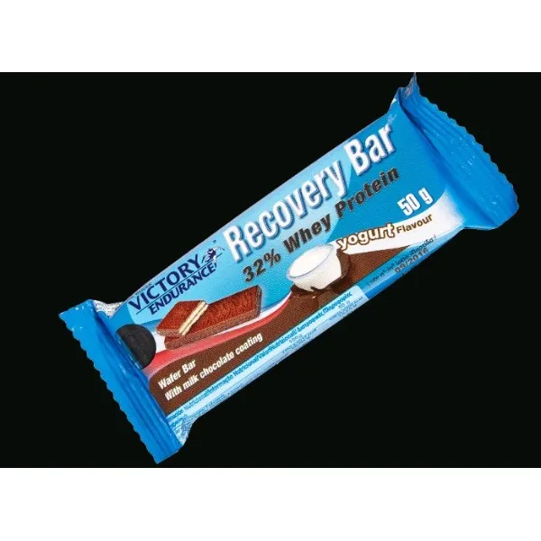 Caja 12 u.recovery bar 32% whey protein yogurt 50g Victory en