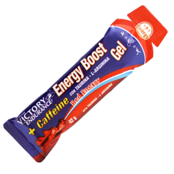 Ud.energy boost gel + cafeina red energy 42 g Victory en