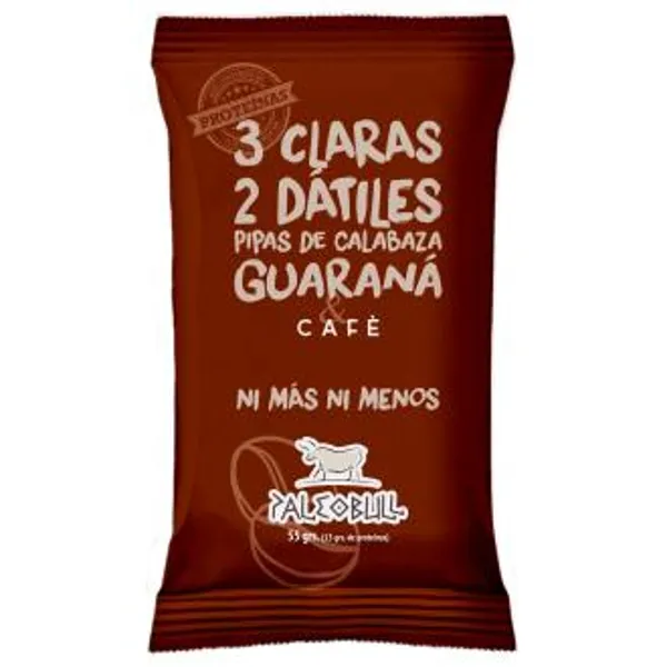Paleobull Barritas Cafe-Guarana Caja 15Ud. Paleobull