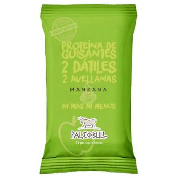 Paleobull Barritas Manzana Vegana Caja 15Ud. Paleobull